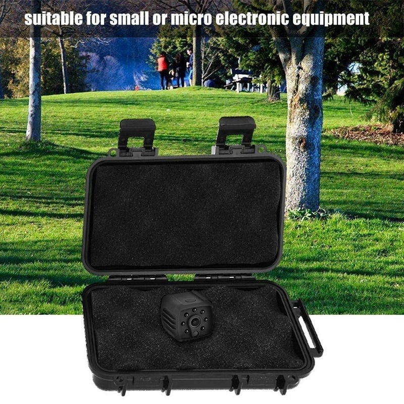 Eboxer Protective Waterproof Case, Outdoor Shockproof Storage Case with Sponge for Loading Smartphone Hard Drive and Other Small Electronic Devices (B) - Image 3